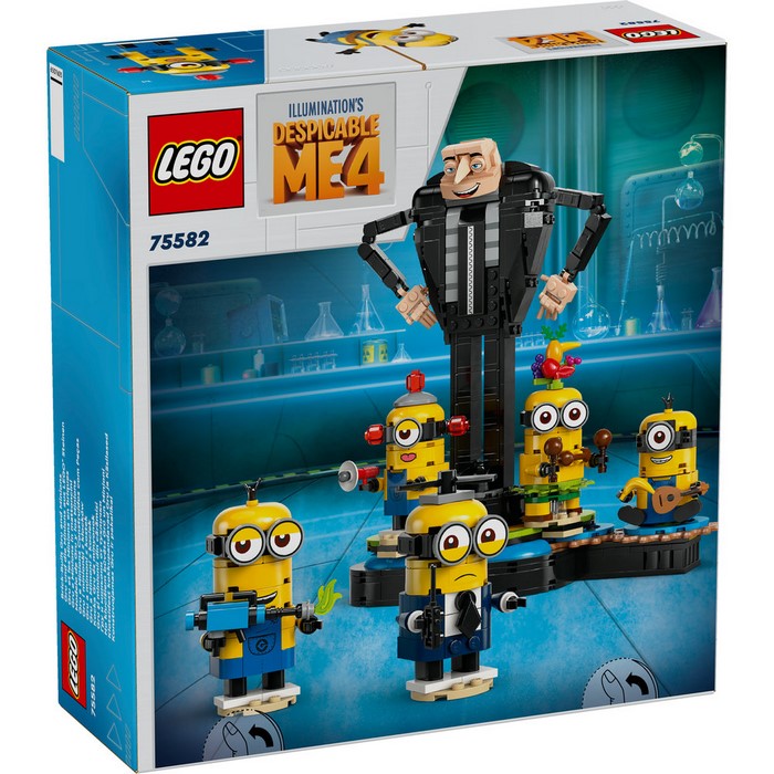 75582 Brick-Built Gru and Minions