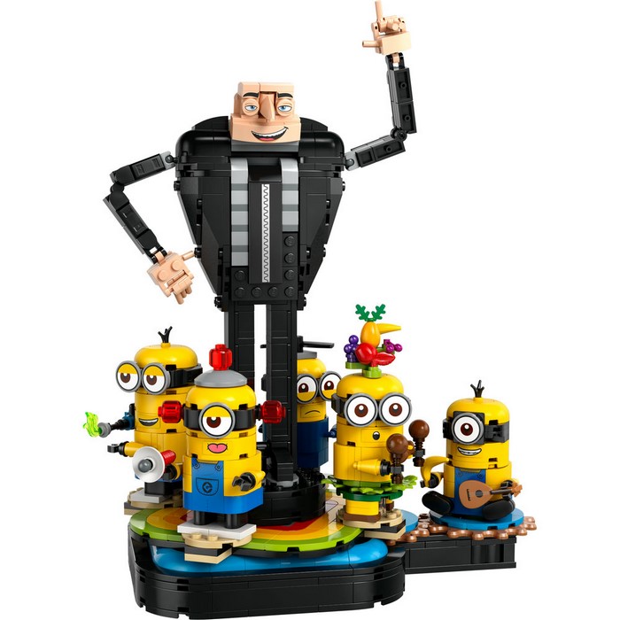 75582 Brick-Built Gru and Minions