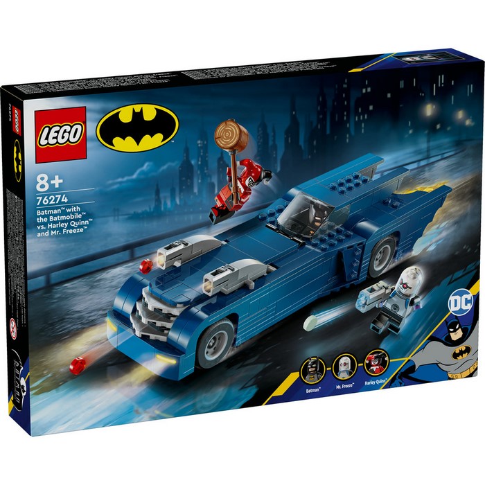 76274 Batman™ with the Batmobile™ vs. Harley Quinn™ and Mr. Freeze™