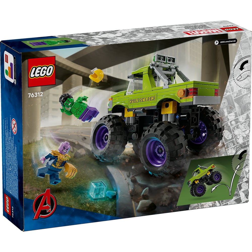 76312 The Hulk Truck vs. Thanos