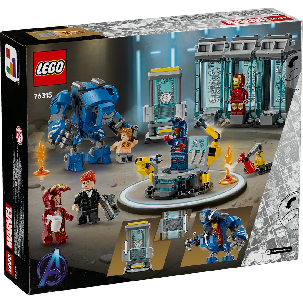 76315 Iron Man's Laboratory: Hall of Armor