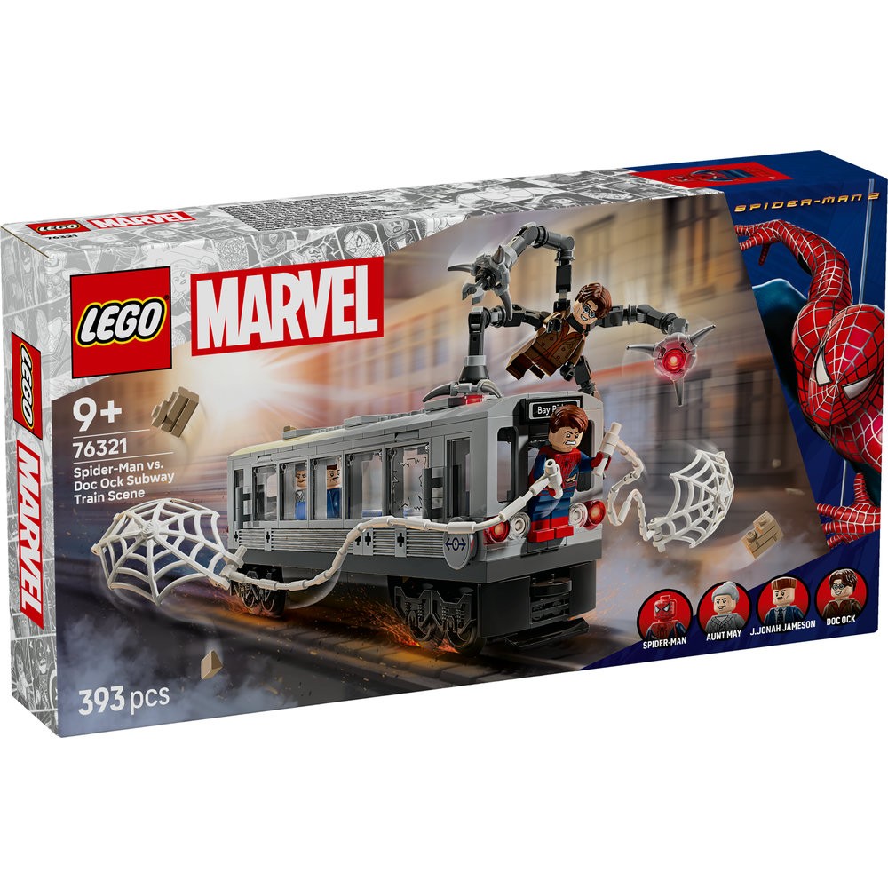76321 Spider-Man vs. Doc Ock Subway Train Scene