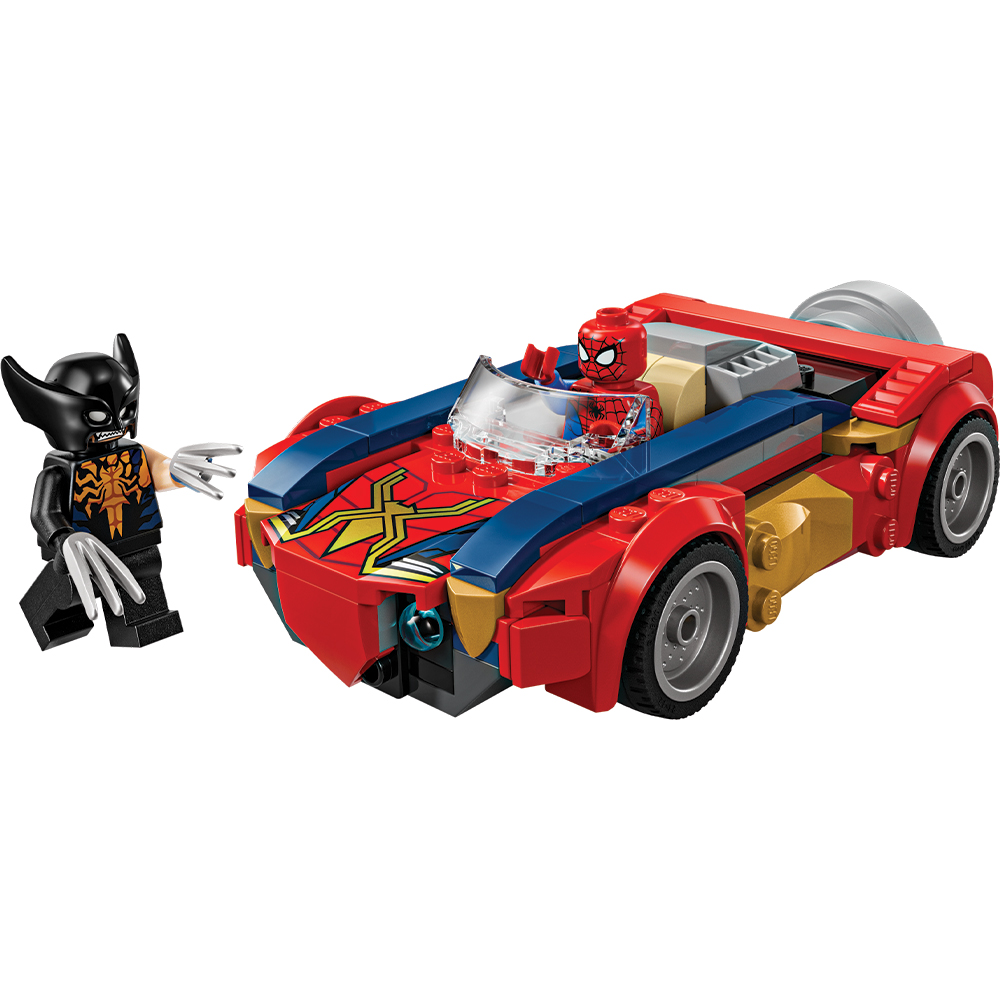 76336 Spider-Man Car vs. Venomized Wolverine