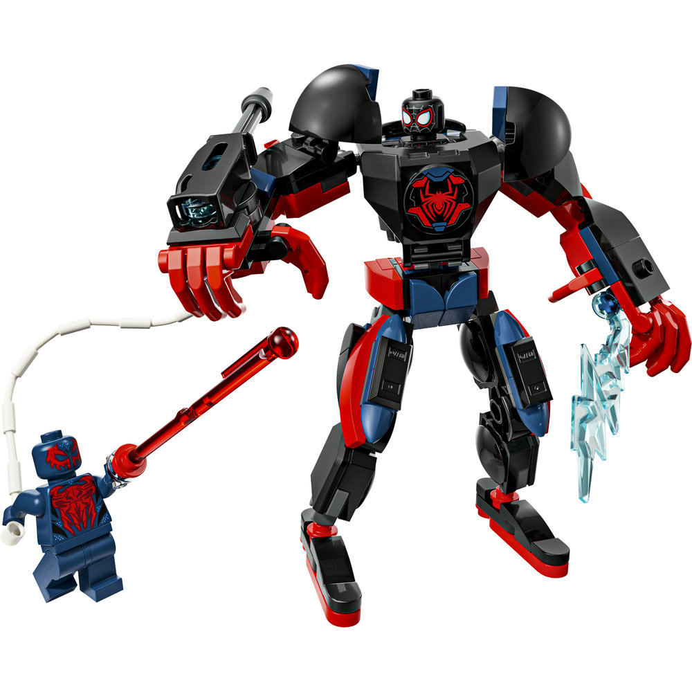 76337 Miles Morales Mech vs. Spider-Man 2099