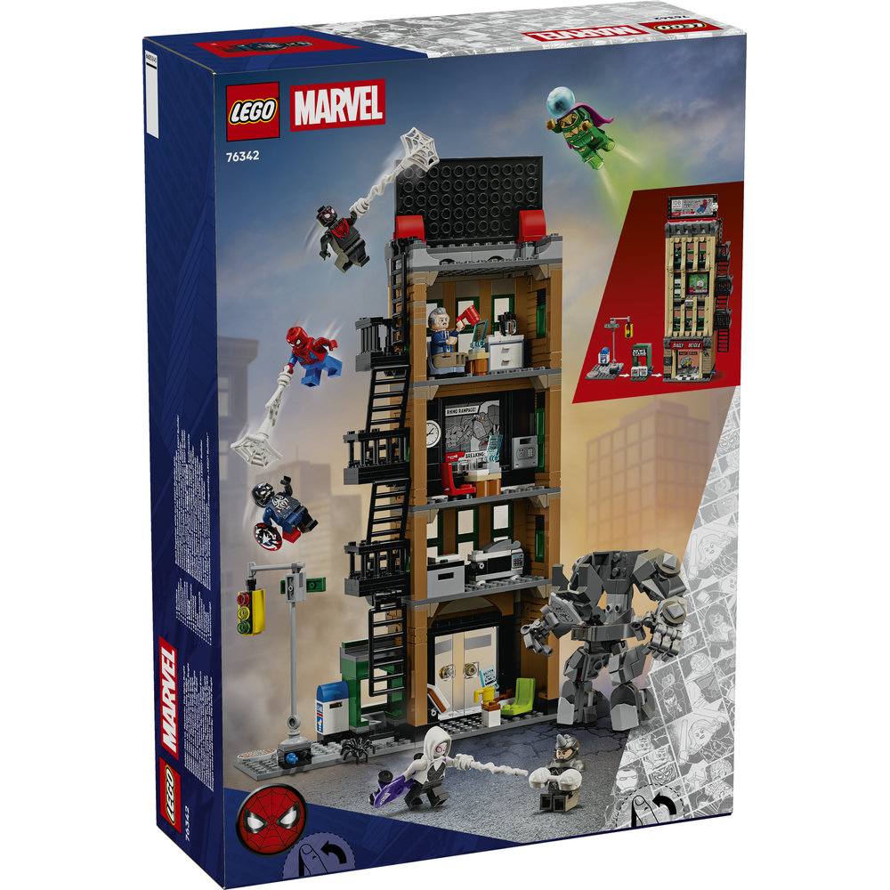 LEGO 76342 Spider-Man vs. Mysterio: The Daily Bugle