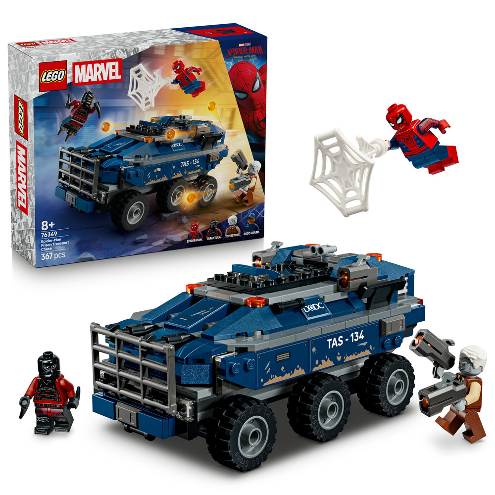 76349 Spider-Man Prison Transport Chase