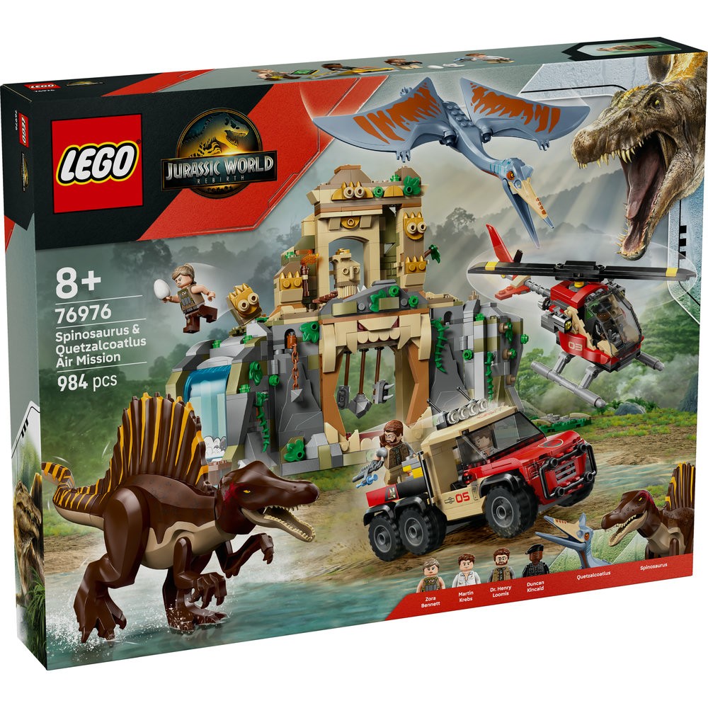 76976 Spinosaurus & Quetzalcoatlus Air Mission