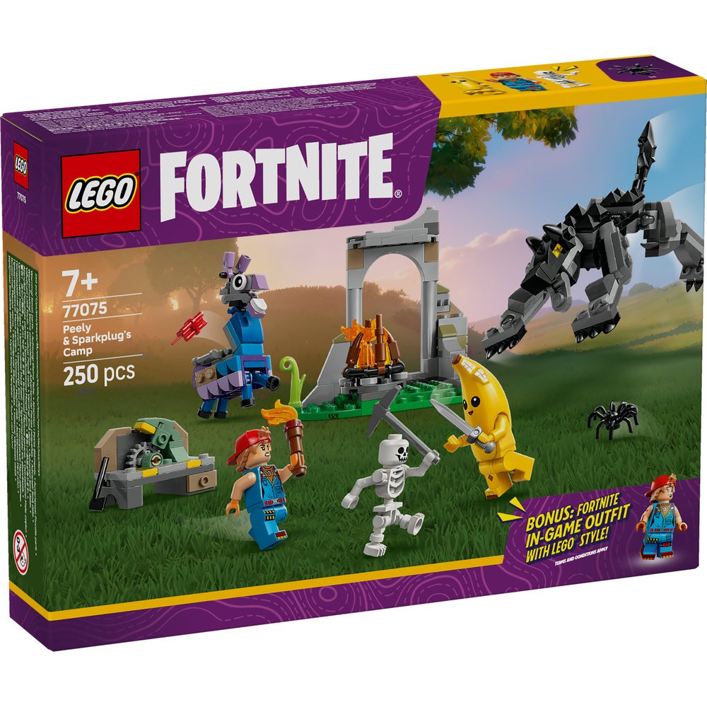77075 Peely & Sparkplug's Camp