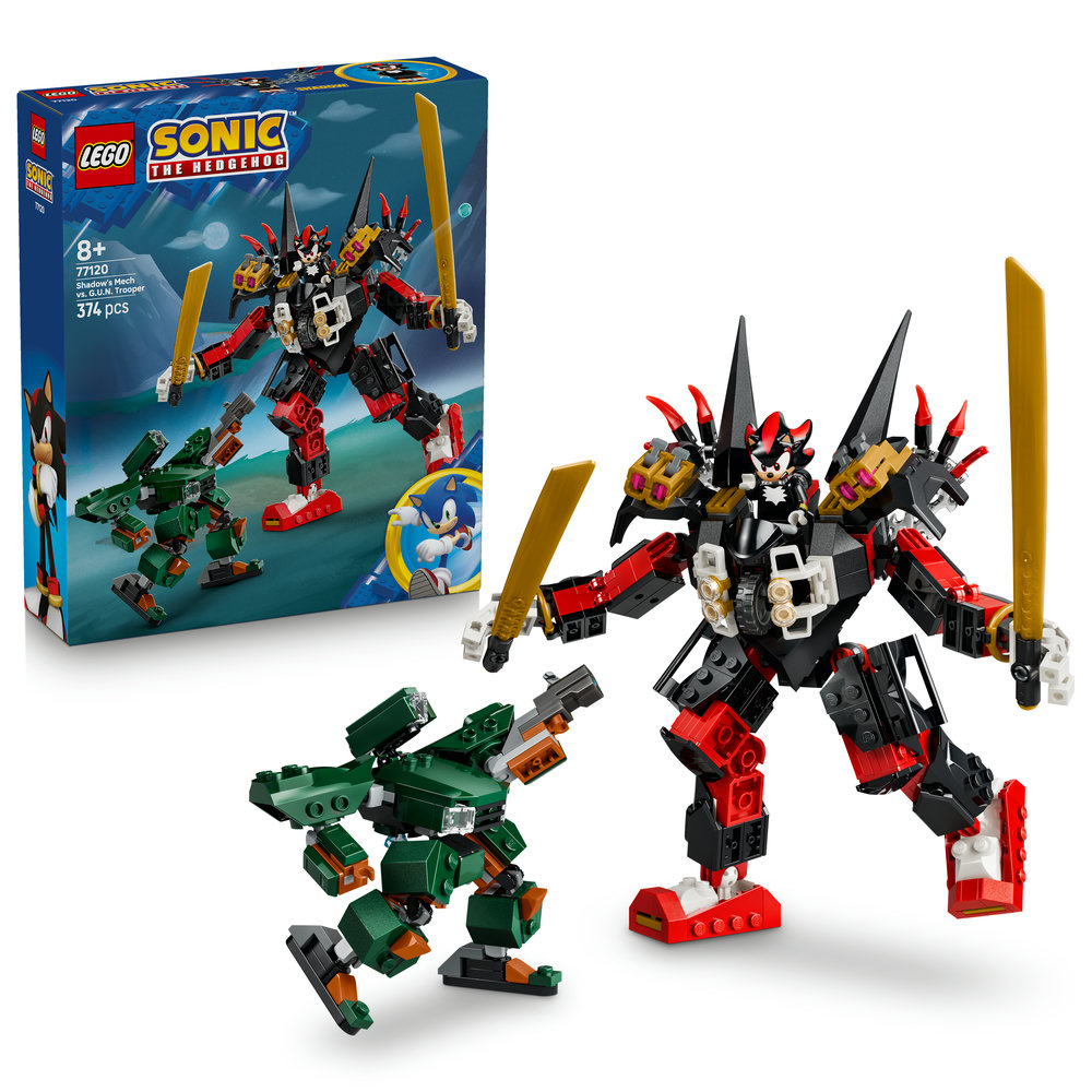 77120 Shadow's Mech vs. G.U.N. Trooper