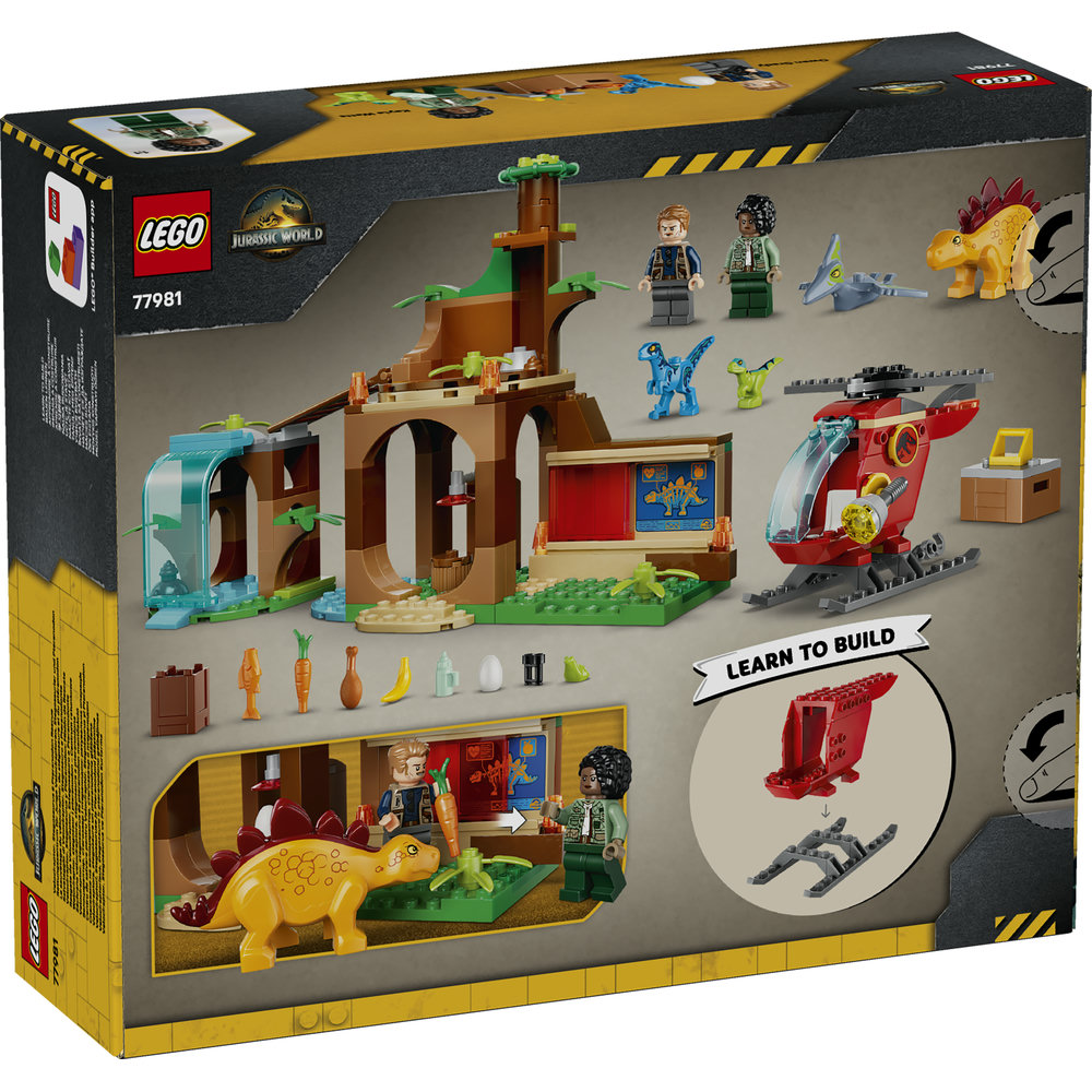 77981 Velociraptor, Stegosaurus & Pteranodon Rescue