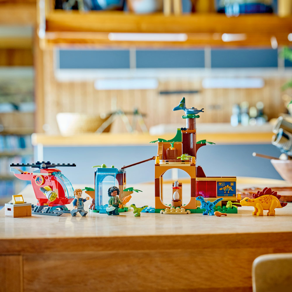 77981 Velociraptor, Stegosaurus & Pteranodon Rescue