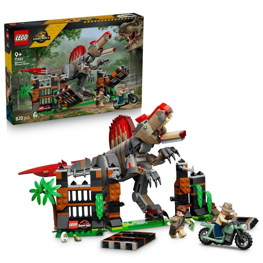 77982 Spinosaurus Dinosaur Escape