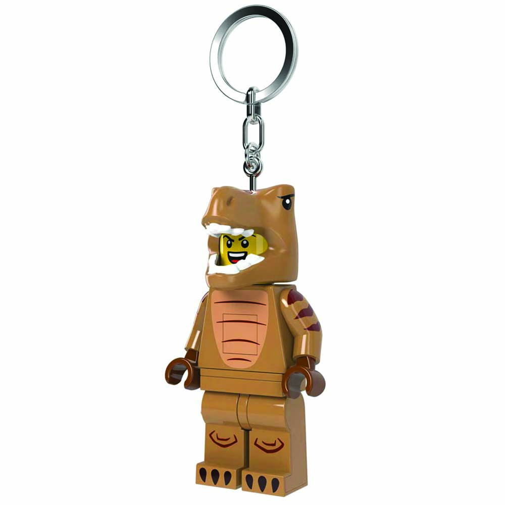 8536350 LGL-KE237H LEGO Minifigures Keychain Light T-Rex Costume Fan