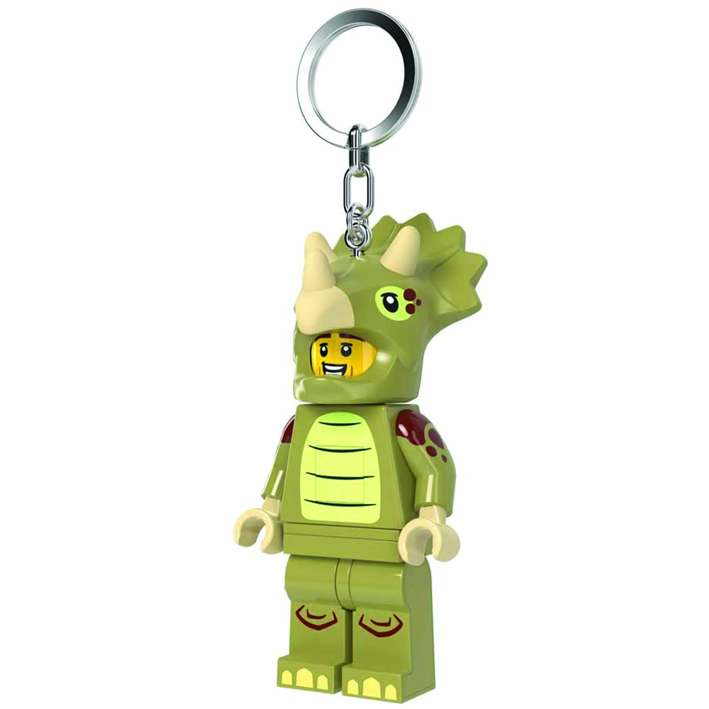 8536367 LGL-KE238H LEGO Minifigures Keychain Light Triceratops Costume Fan