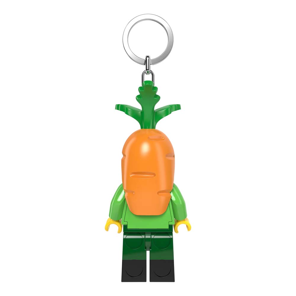 8536374 LGL-KE239H LEGO Minifigures Keychain Light Carrot Mascot 