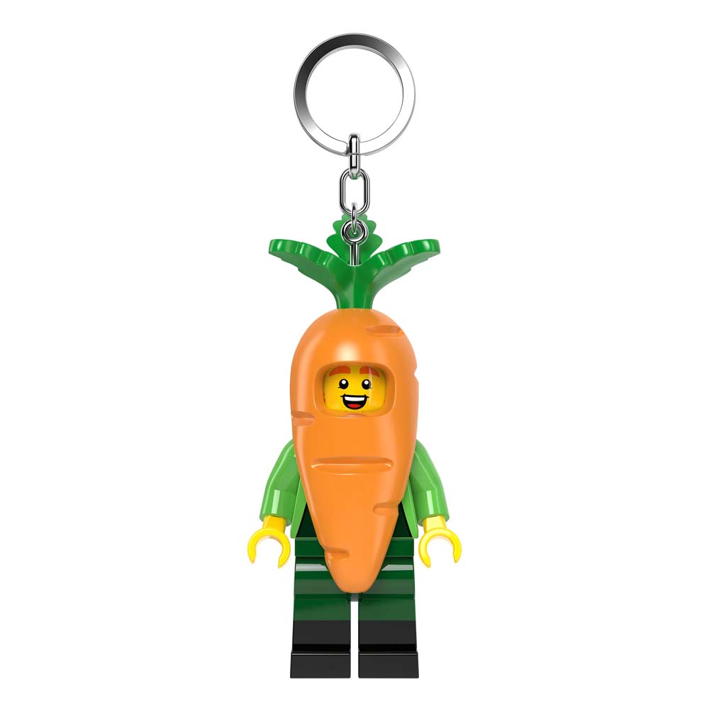 8536374 LGL-KE239H LEGO Minifigures Keychain Light Carrot Mascot 
