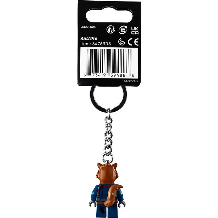 854296 Rocket Raccoon Keychain