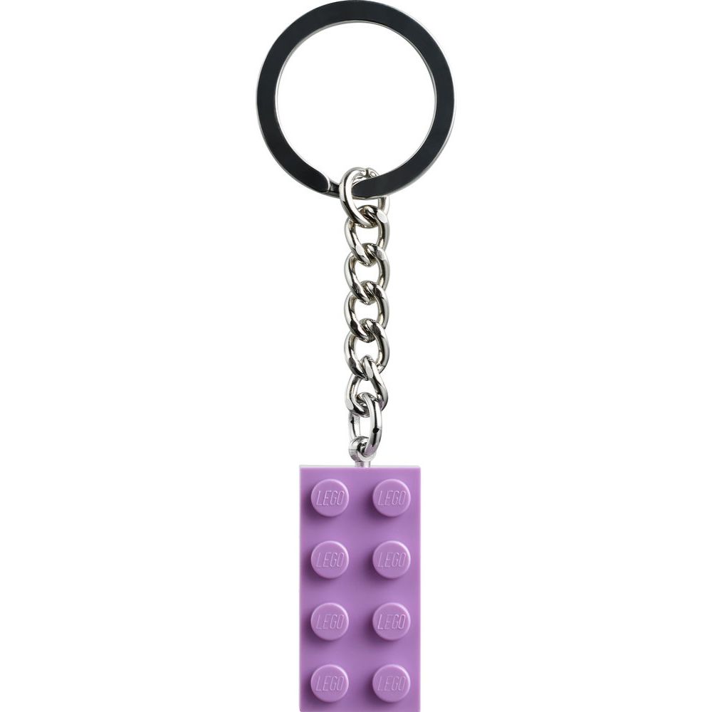 854304 Medium Lavender 2x4 Stud Key Chain