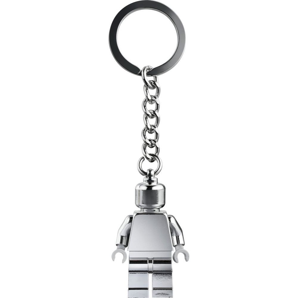 854305 Silver Minifigure Key Chain