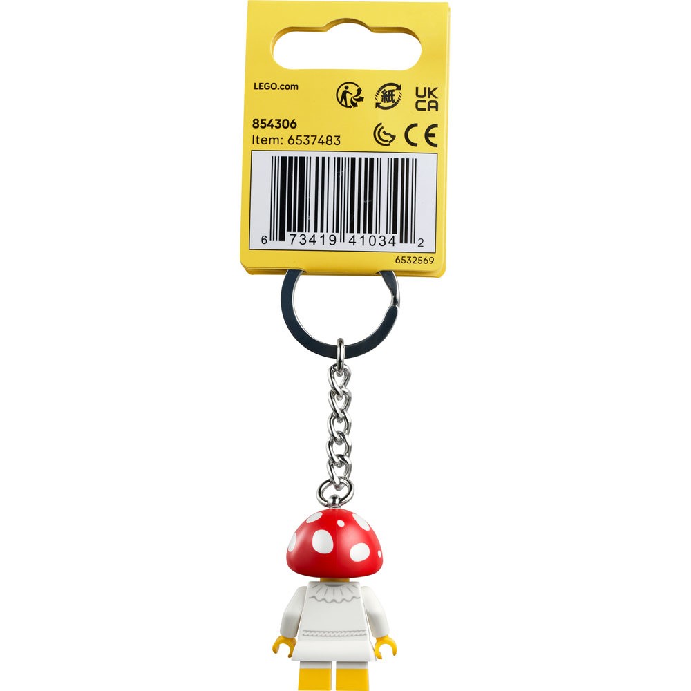 854306 Mushroom Girl Key Chain