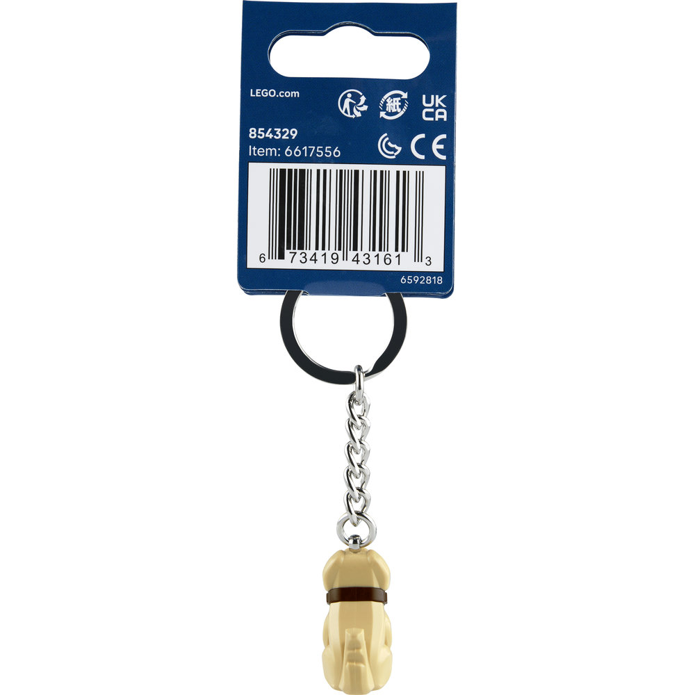 854329 Dug the Dog Keyring