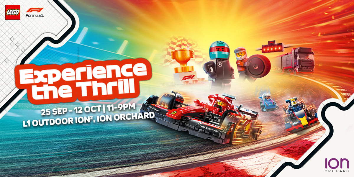 What's On | Experience the Thrill with LEGO® Race Fun at ION Orchard!