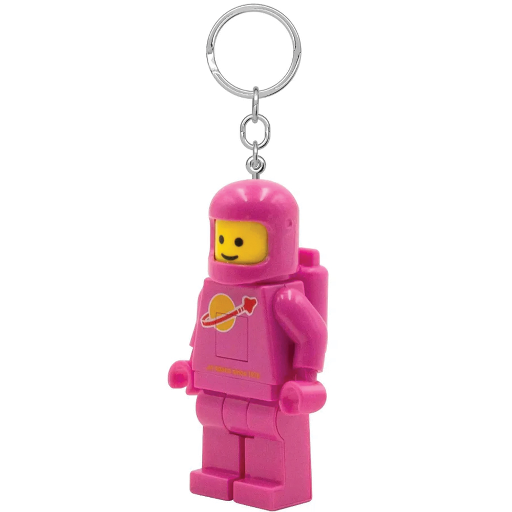 8534417 LGL-KE10HP LEGO Minifigures Keychain Light Spaceman-Pink