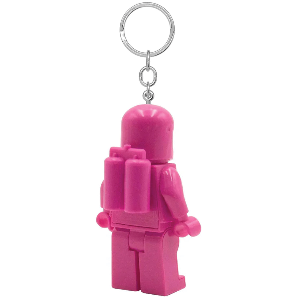 8534417 LGL-KE10HP LEGO Minifigures Keychain Light Spaceman-Pink