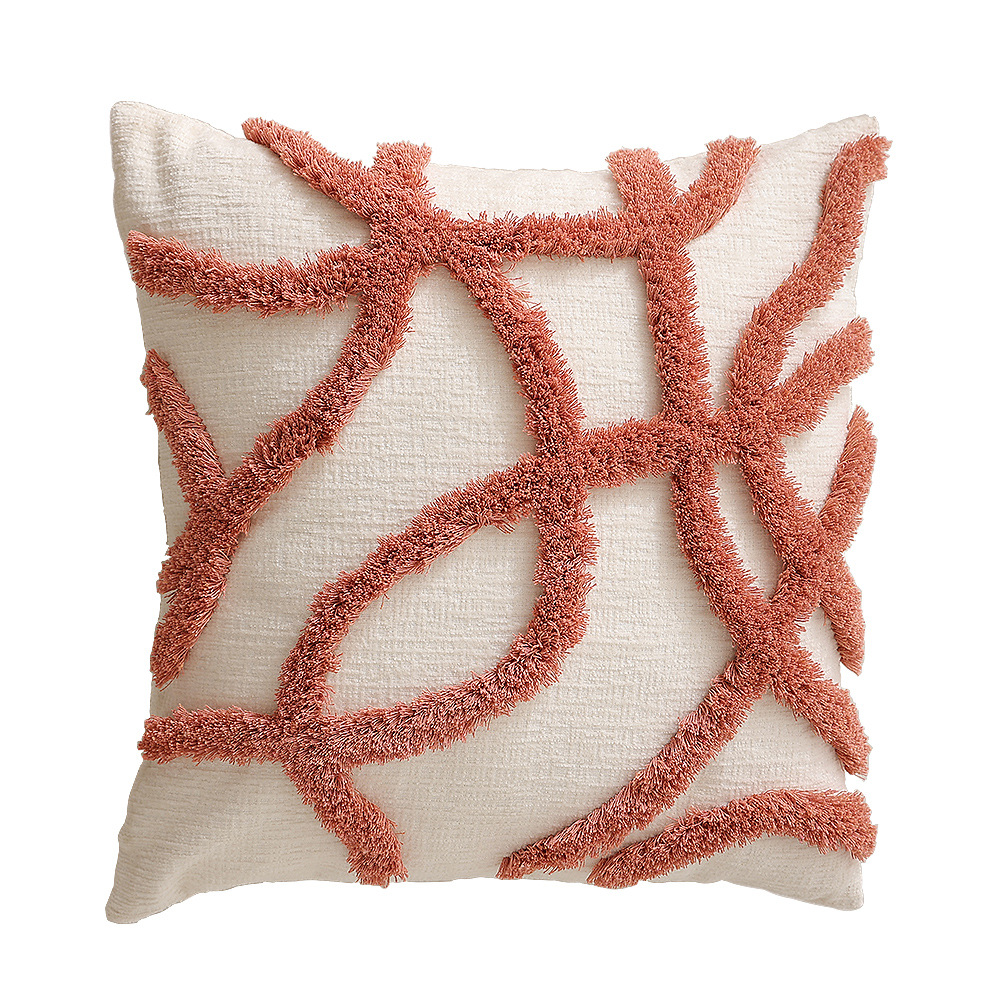 Citrus, Chenille Turfted Pillow Cover
