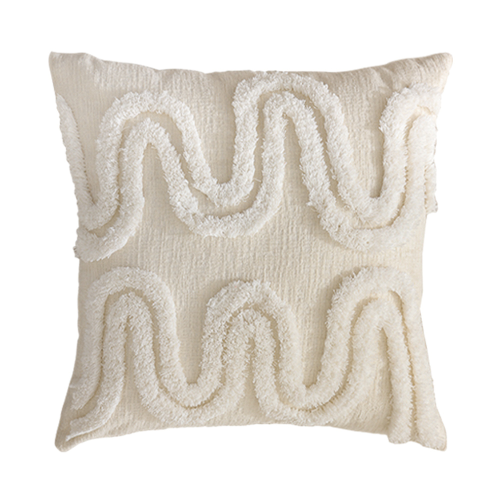 Ashley, Chenille Turfted Pillow Cover