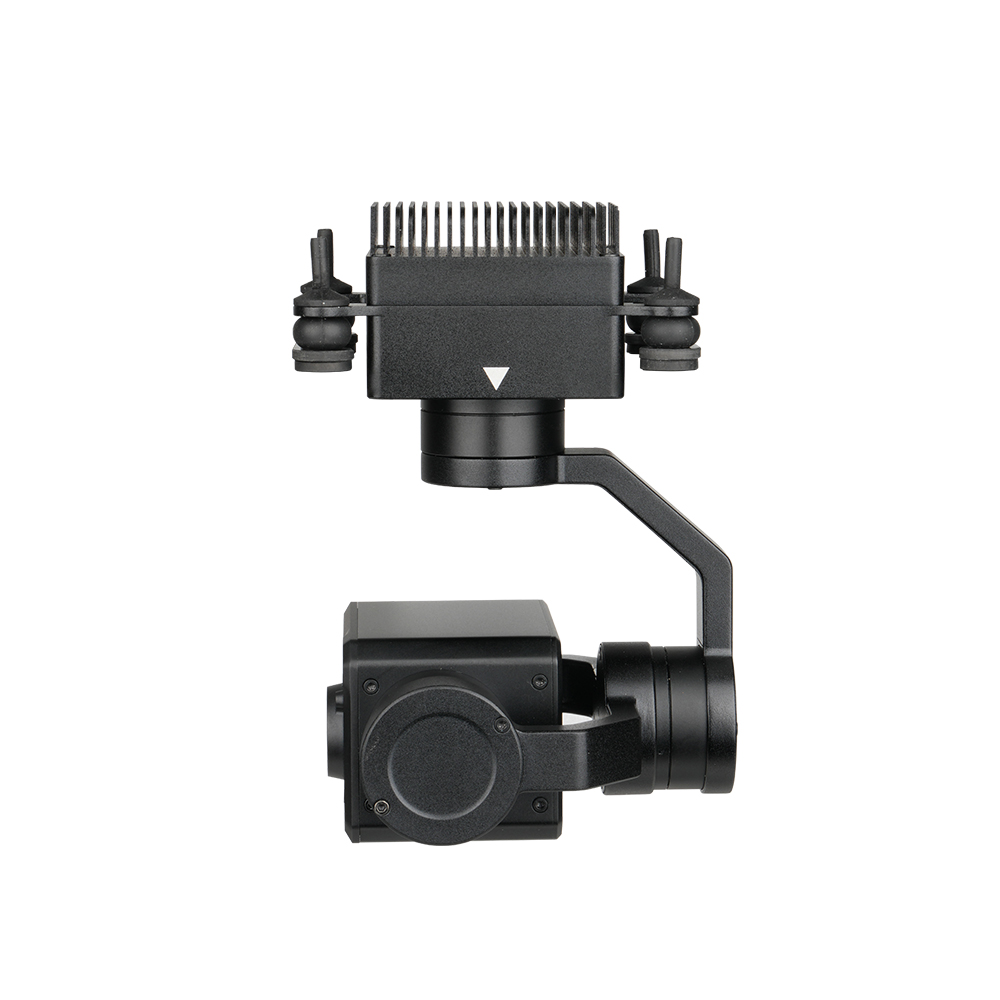 H3TS 2.6x 48MP Triple Sensors EO+IR+LRF AI Object  Tracking Gimbal Camera