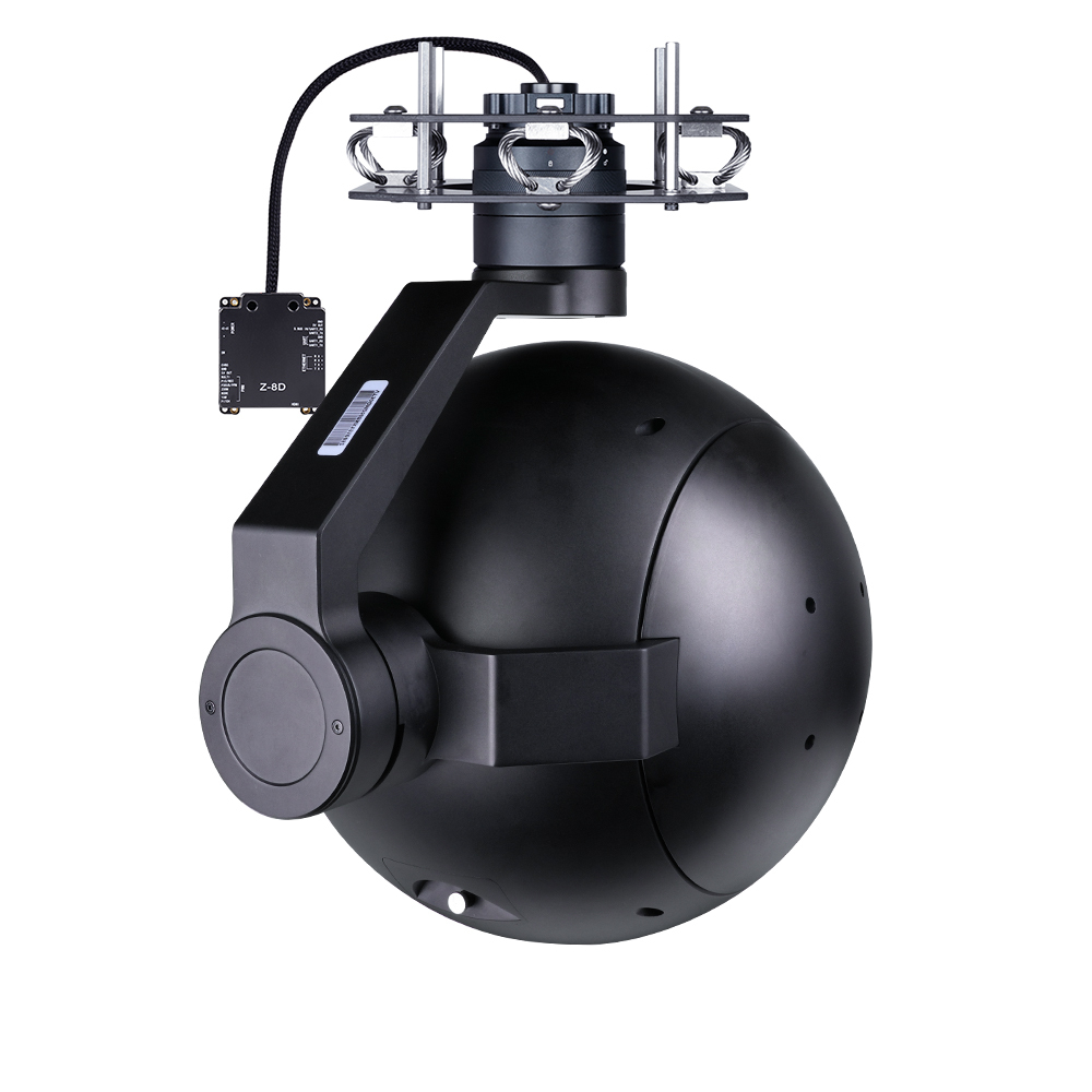 Q30TIRM-15100 Superior Triple Sensors 7X Optical Zoom 1280 IR Thermal STARVIS EO with 10km LRF Gimbal Camera
