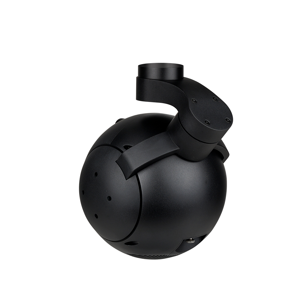AT1575-6 Dual Sensors 5x Optical Zoom IR AI Object Tracking Gimbal Camera
