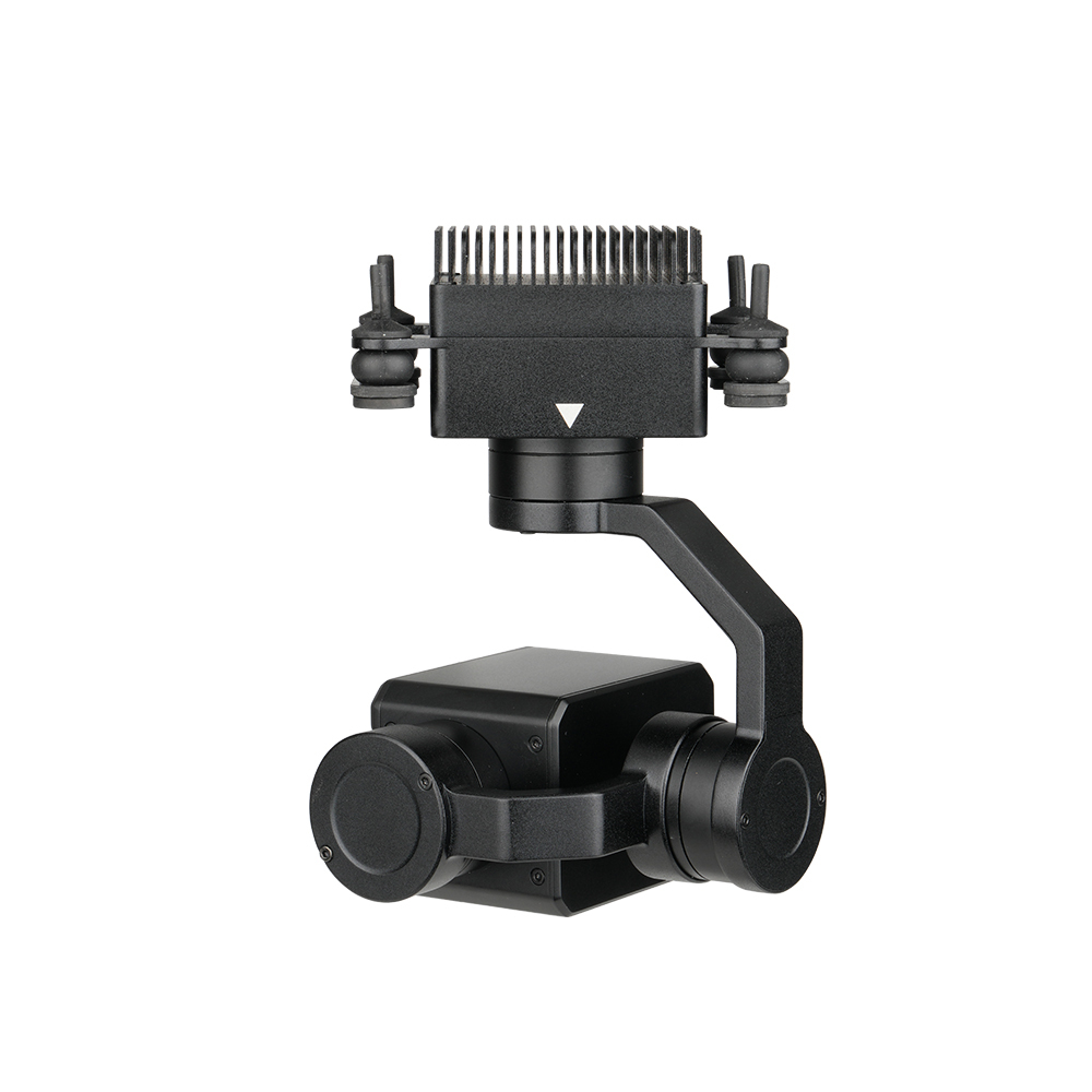 H3TS 2.6x 48MP Triple Sensors EO+IR+LRF AI Object  Tracking Gimbal Camera
