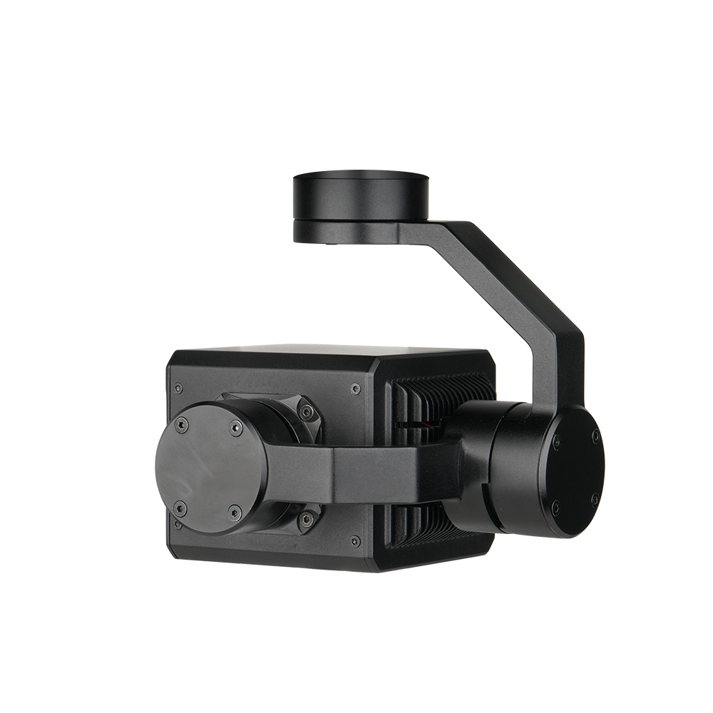 H4TS-19 Quad Sensors EO+IR+LRF Wide-Angle AI  Object Tracking Gimbal Camera