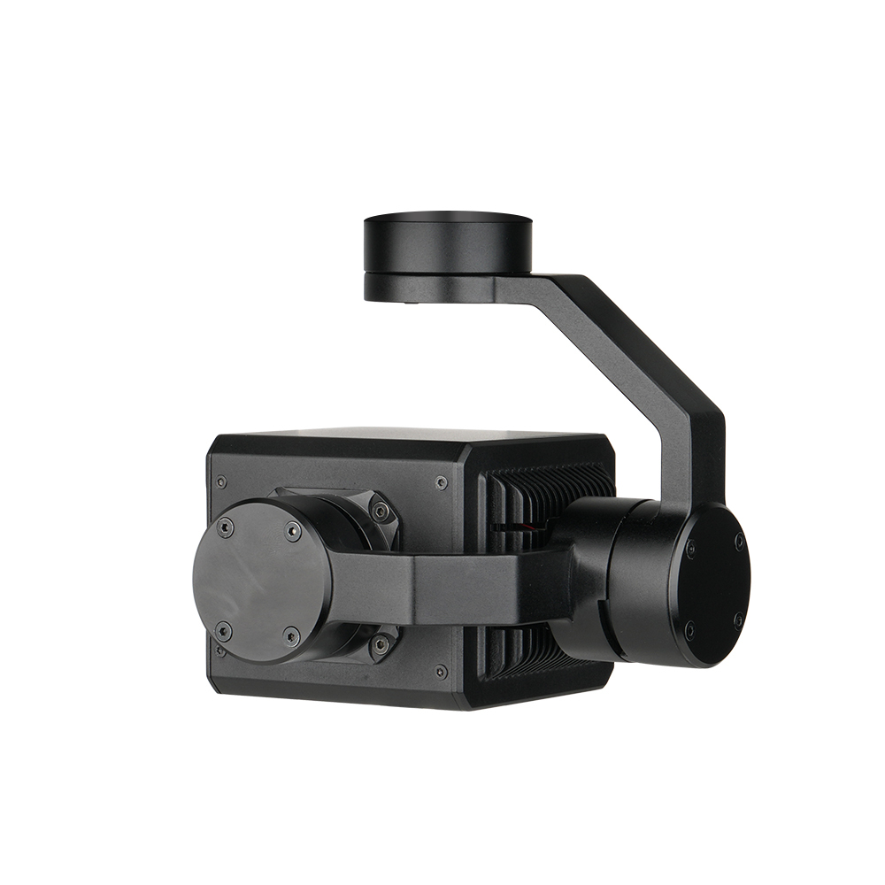 H4TS-19 Quad Sensors EO+IR+LRF Wide-Angle AI  Object Tracking Gimbal Camera