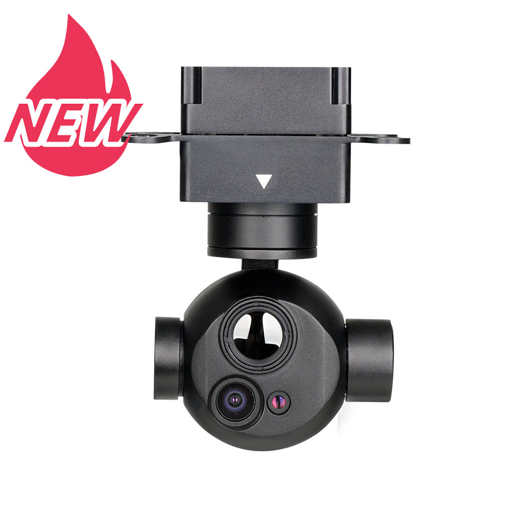 Q818X Micro Prime Lens Dual EO/IR 40x Hybrid Zoom Object Tracking Gimbal Camera