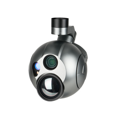 A20KTR-50HD EO+IR+LRF Triple Sensors High-Definition Thermal Object Tracking Gimbal Camera