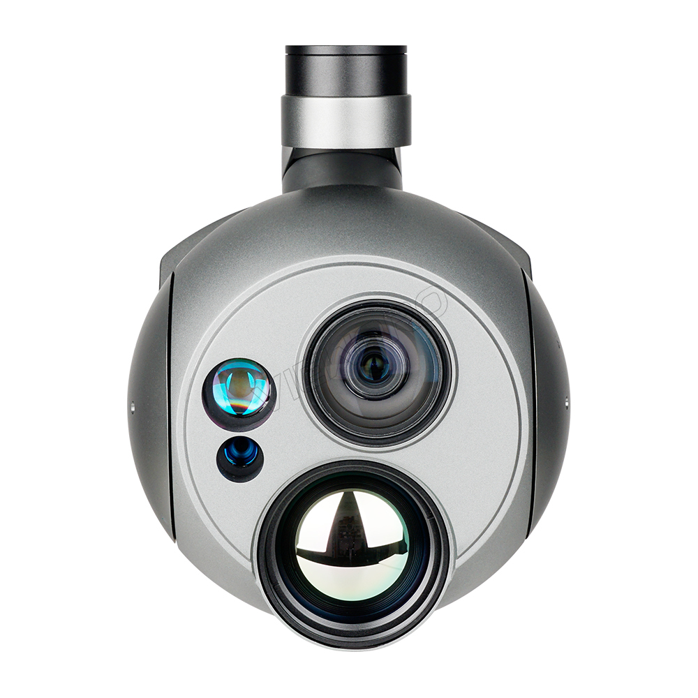 Q40TIRM-HD Gimbal Camera 40X Optical Zoom Triple Sensors High Resolution Super Visible Thermal 5km LRF