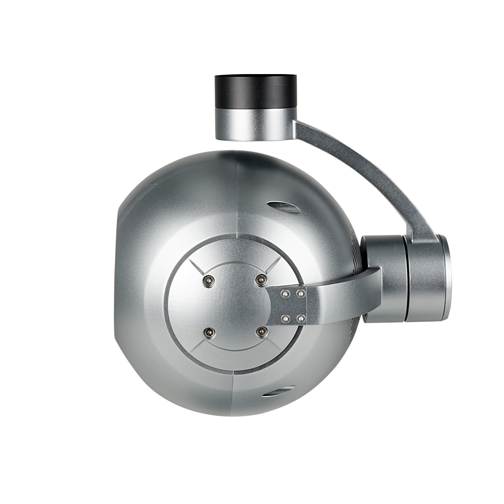 A20KTR 4K 20X Optical Zoom Triple Sensors Al Object Tracking Target GPS Coordinate Resolving and 3000m LRF Gimbal Camera