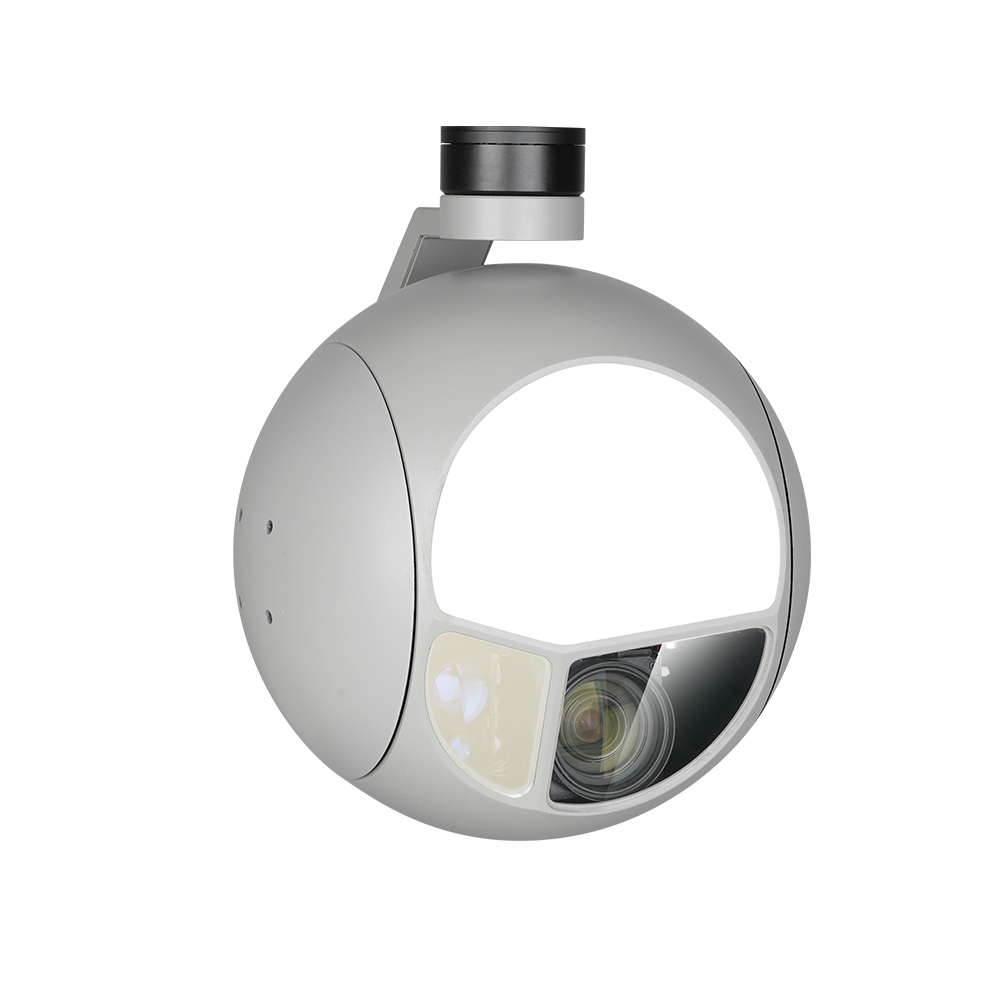 Q30TIRM-15100 Superior Triple Sensors HD IR 7X Thermal Optical Zoom STARVIS EO with 10km LRF Gimbal Camera
