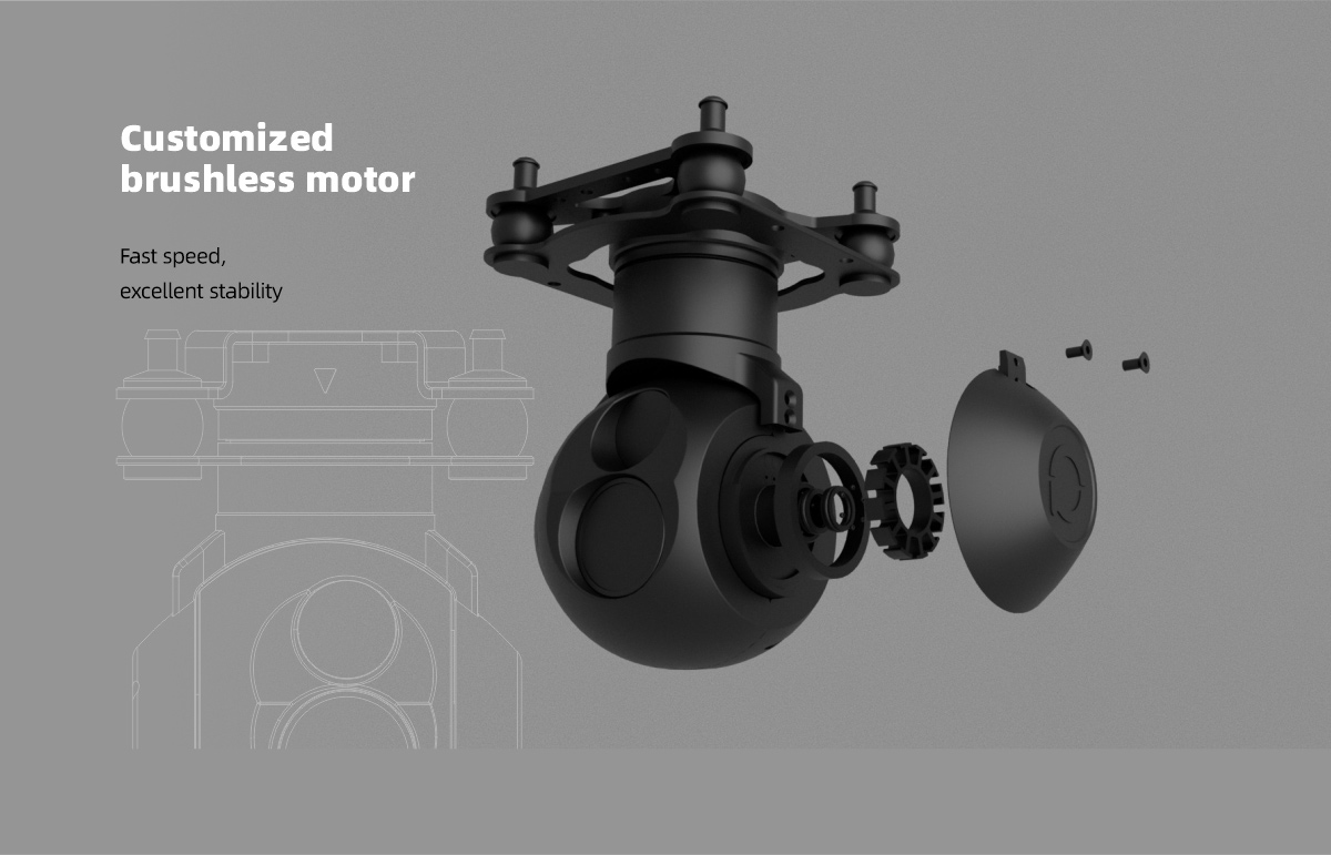 Customized Brushless Motor, Fast Speed, excellent stability