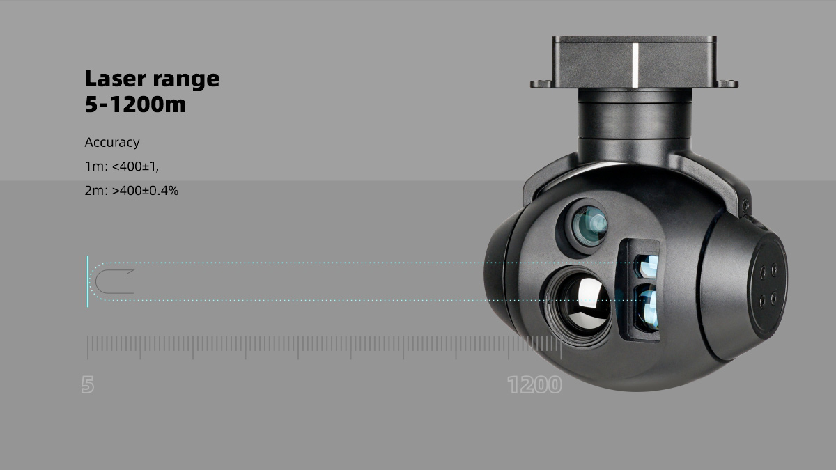 U818 Series Laser Range From 5-1200m