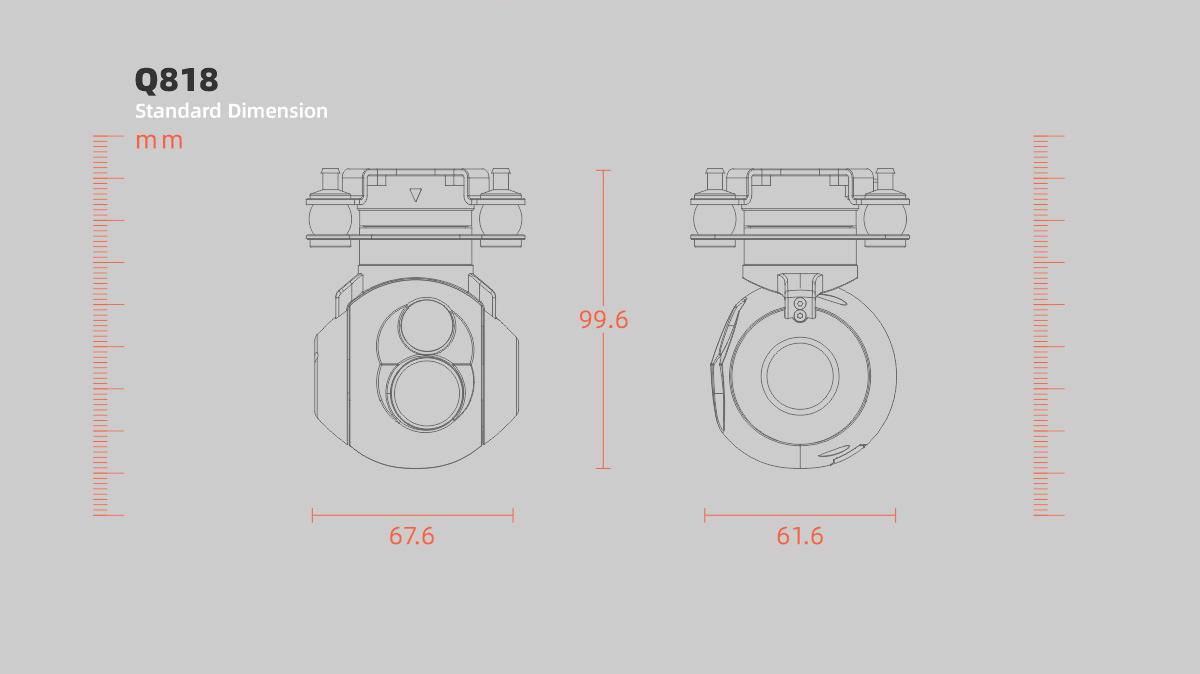 U818 Standard Dimension