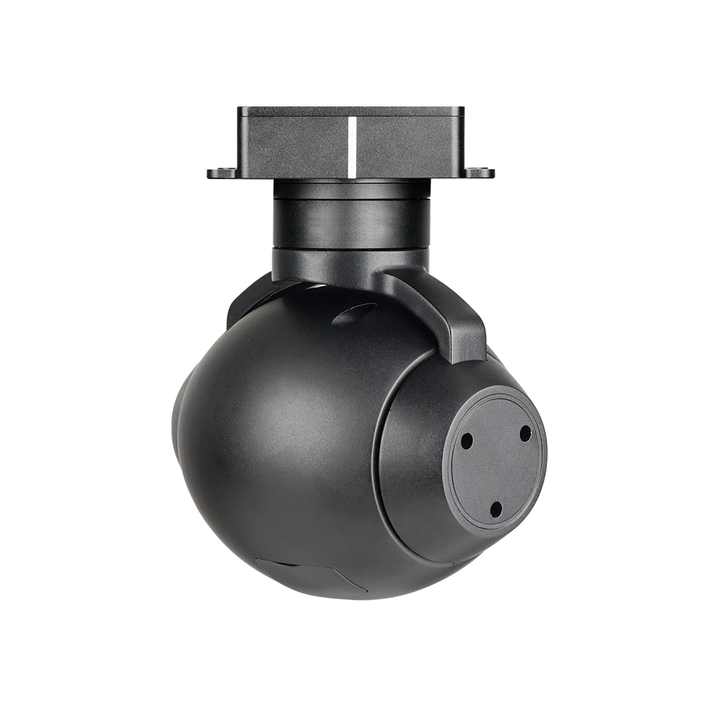U818M Triple Sensors EO + IR +LRF(1200M) Object Tracking Gimbal Camera