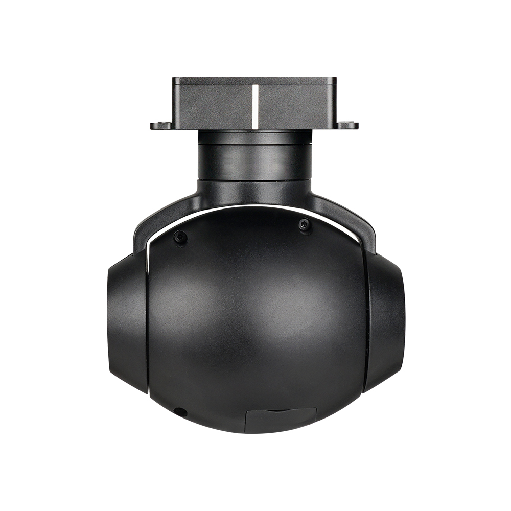 U818M Triple Sensors EO + IR +LRF(1200M) Object Tracking Gimbal Camera