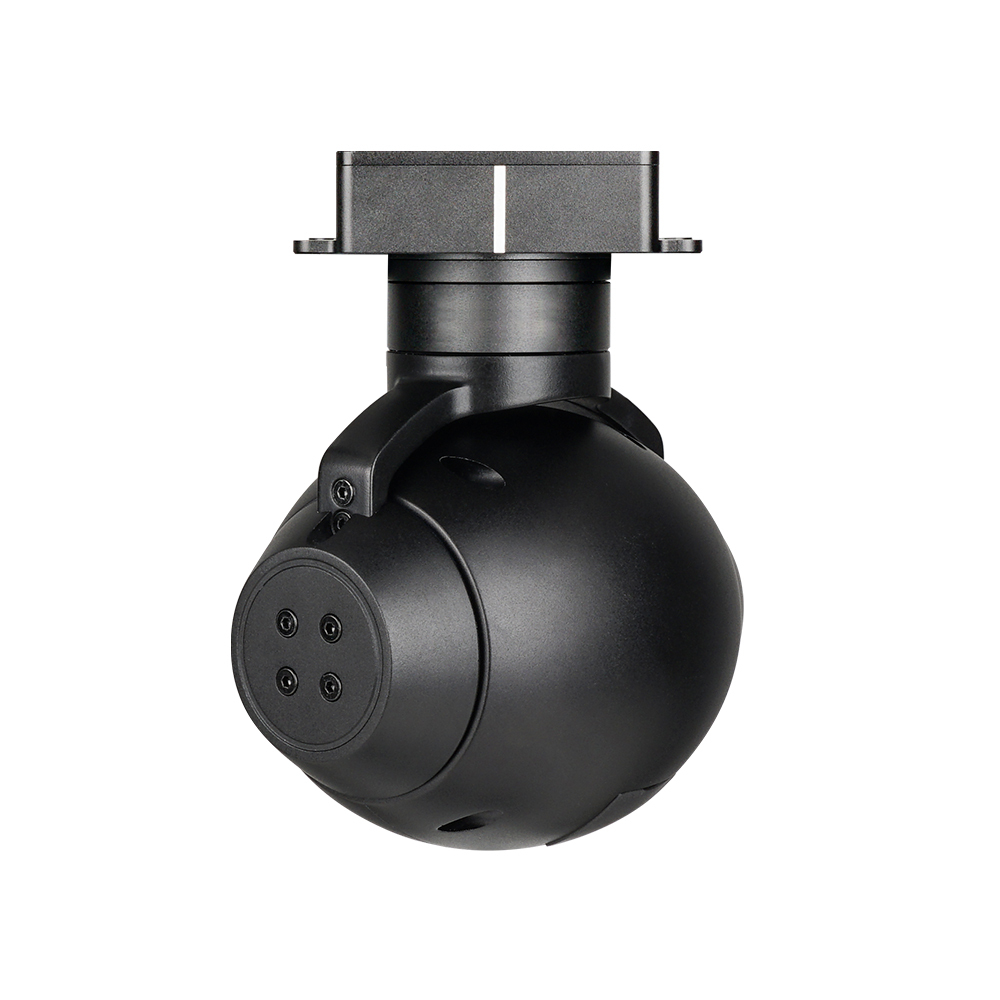 U818M Triple Sensors EO + IR +LRF(1200M) Object Tracking Gimbal Camera
