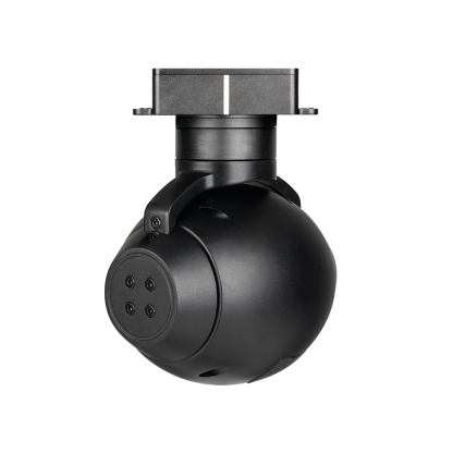 U818M Triple Sensors EO + IR +LRF(1200M) Object Tracking Gimbal Camera