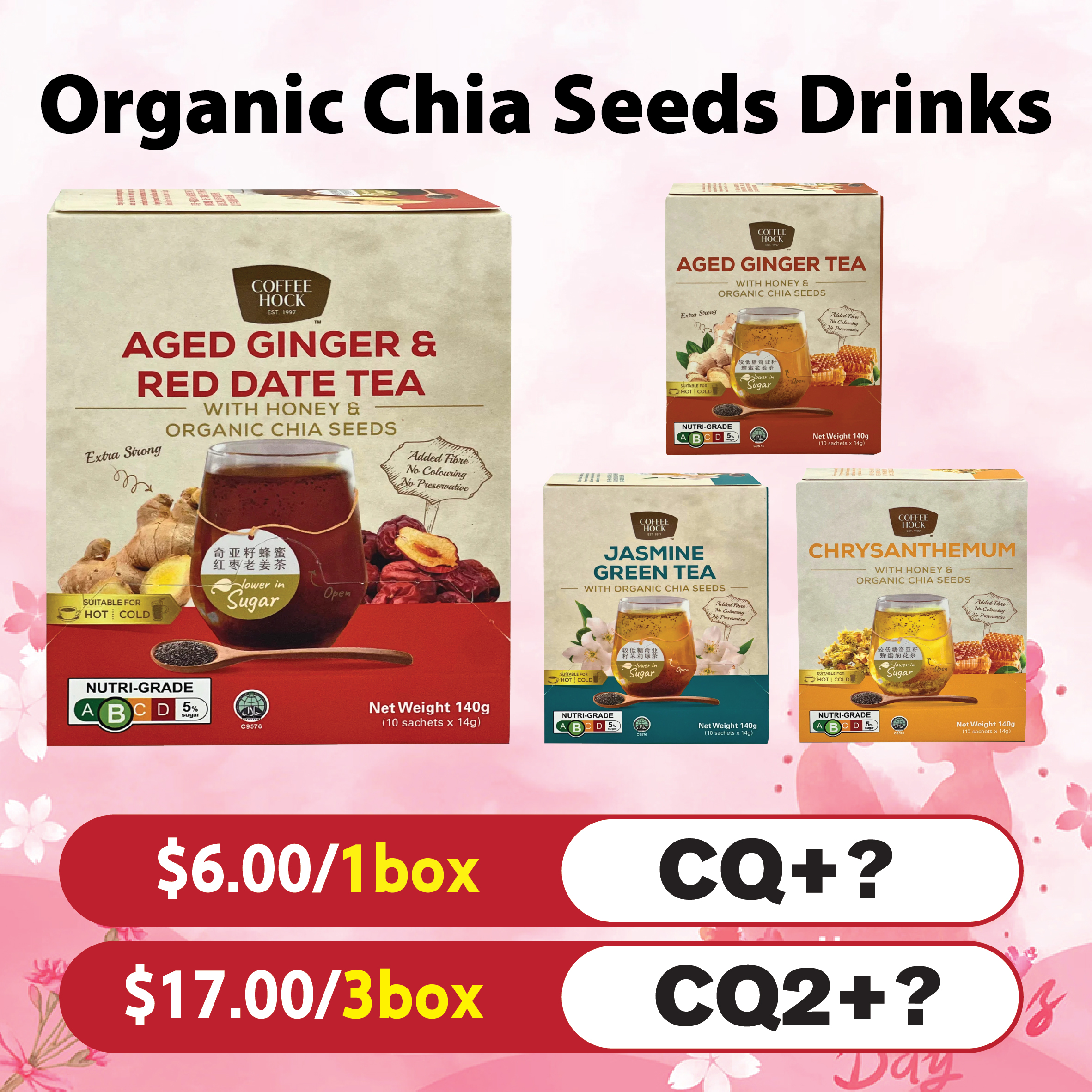Grganic Chia Seeds Drinks
