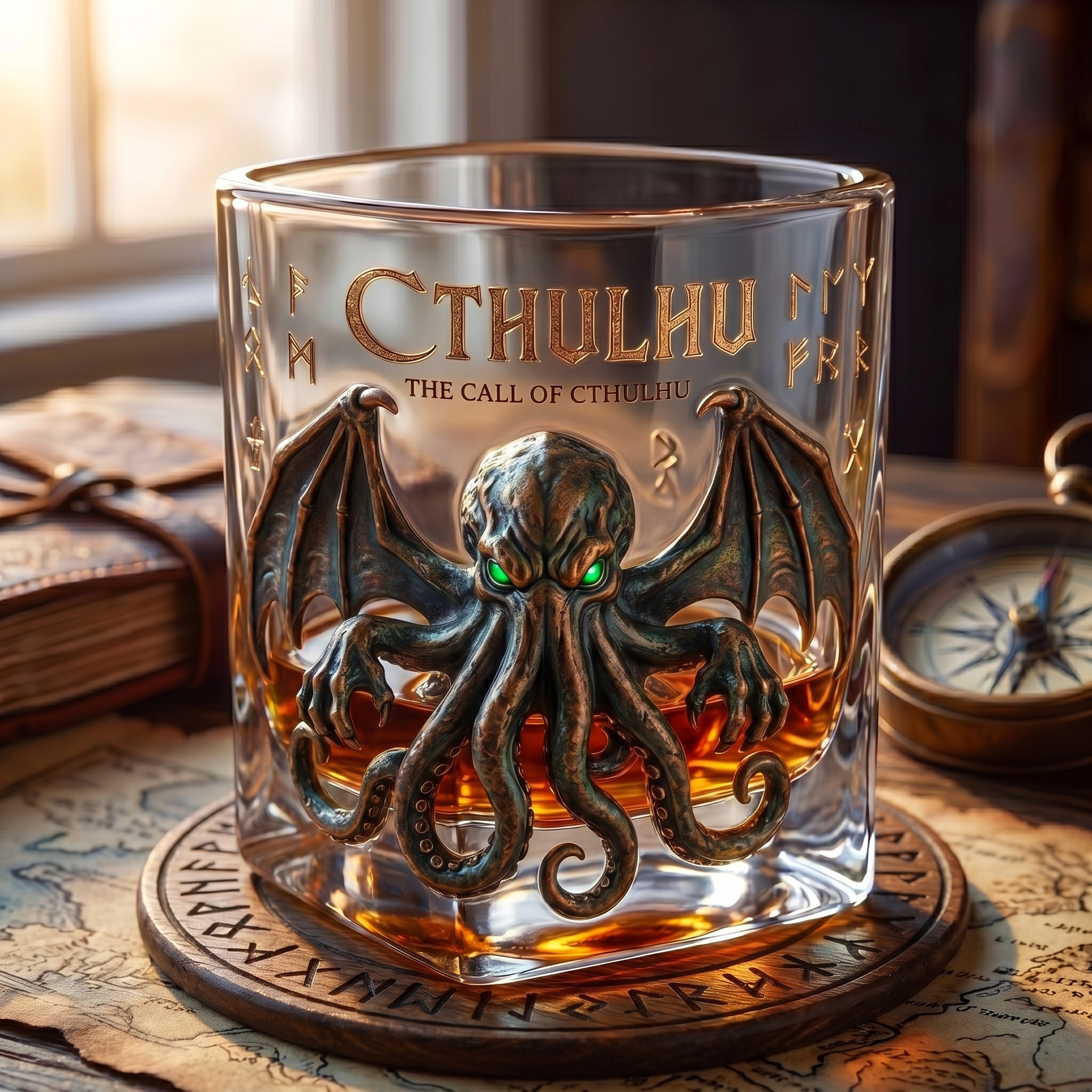 🐙 Mythical Titan Glass – Release the Beast from the Deep
